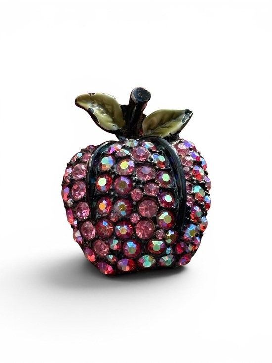 Arthur Pepper Jewelry - Vintage Signed ART Arthur Pepper Ab Rhinestone Strawberry